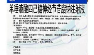 神经节苷脂钠注射液