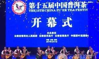中国普洱茶节开幕